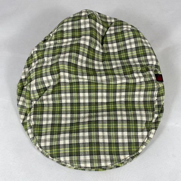 Woolrich Driving cap Flat Hat cotton Plaid NWT - Picture 5 of 8